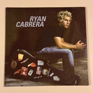 Ryan Cabrera Take It All Away Music Promotional CD Three Songs
